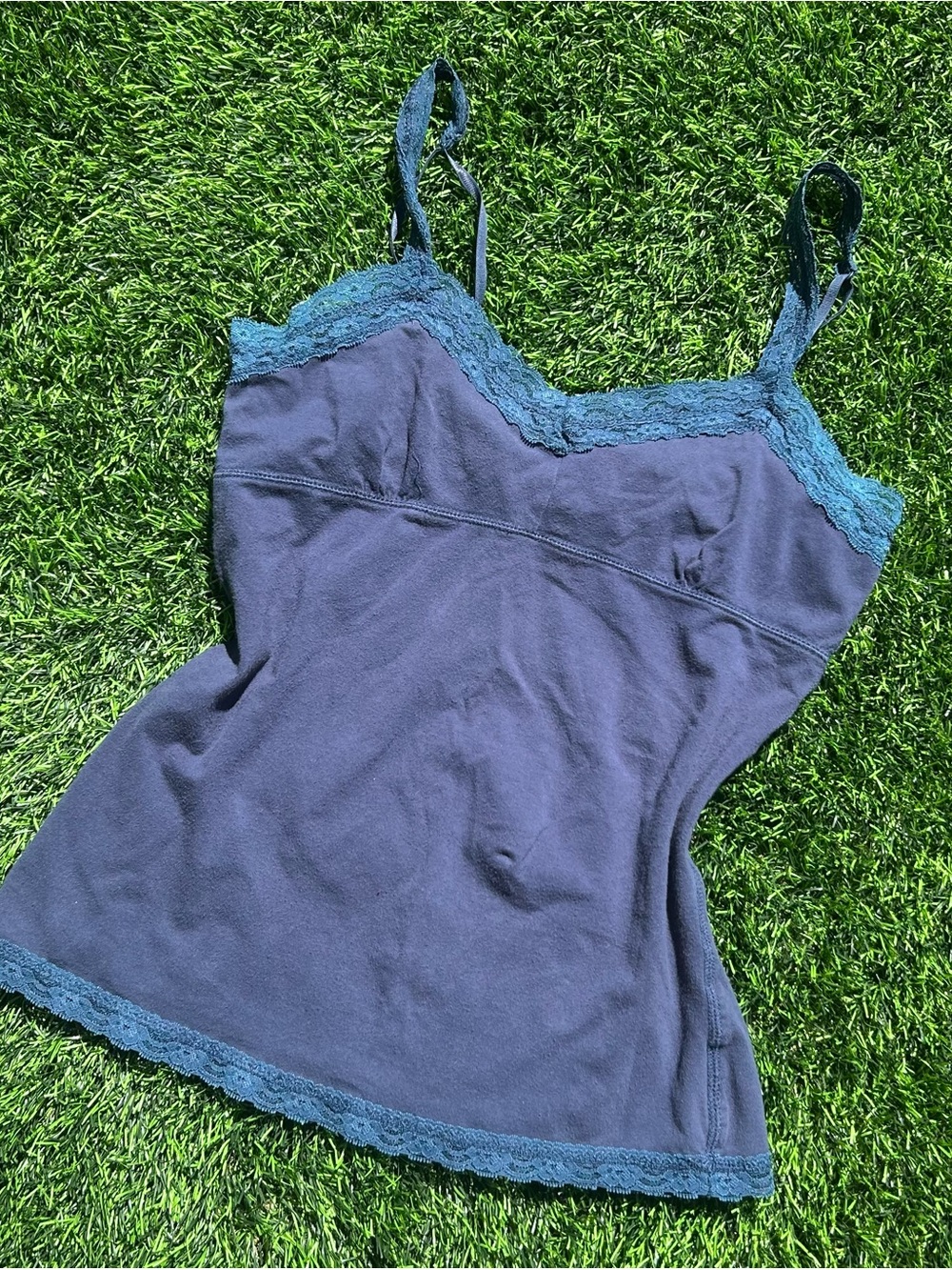 Y2K inspired babydoll laced cami